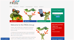 Desktop Screenshot of frog.co.uk